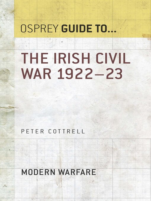 Cover image for The Irish Civil War 1922–23